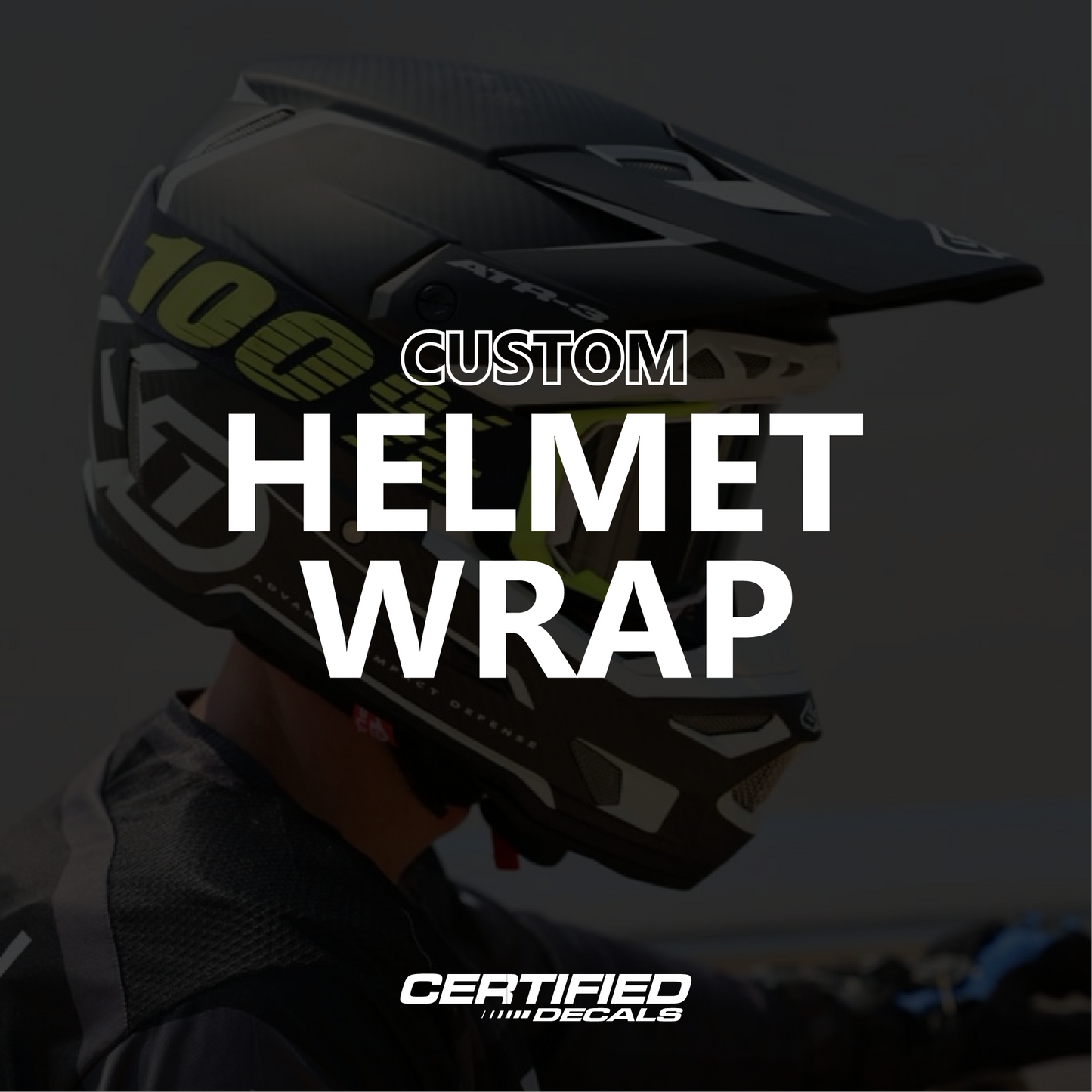 Custom Helmet Wrap
